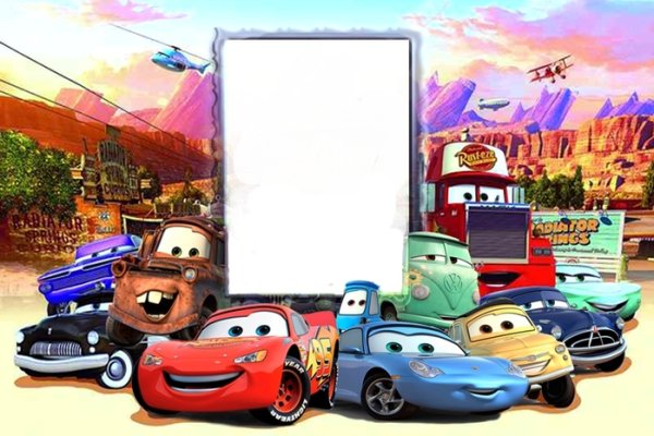 Детские рамки Тачки