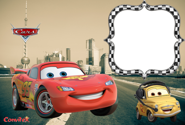 Детские рамки Тачки