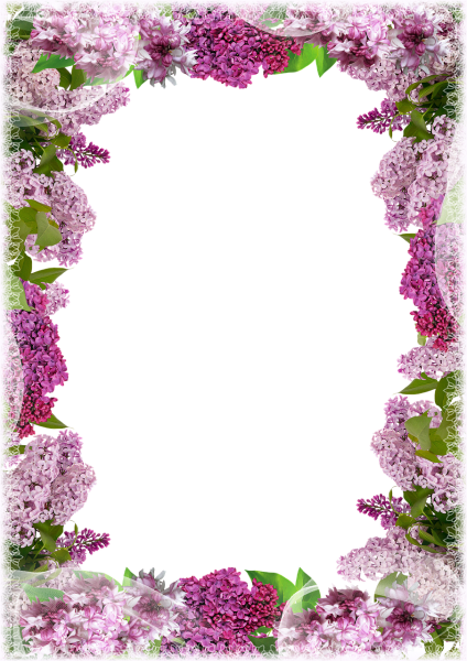 Рамка из цветов