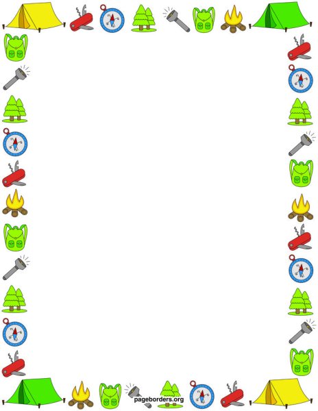 Рамка туризм для детей
