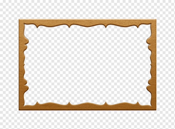 Рамка с резными краями