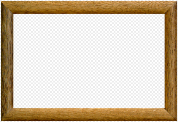 Тонкая деревянная рамка