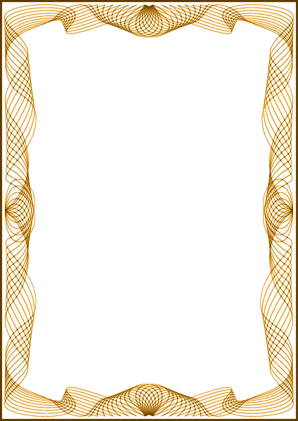 Рамка строгая