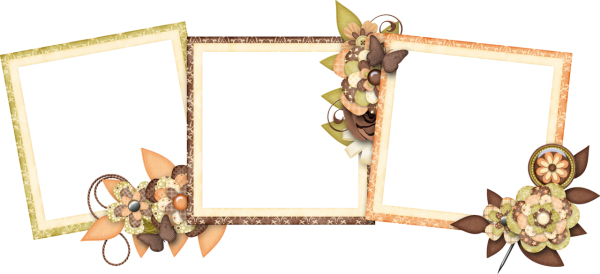 Рамка для коллажа на прозрачном фоне