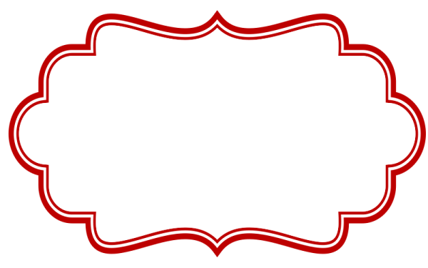 Фигурные рамочки для надписей