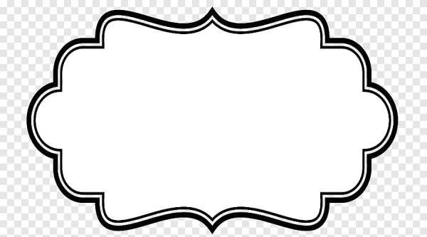 Фигурная рамка для текста