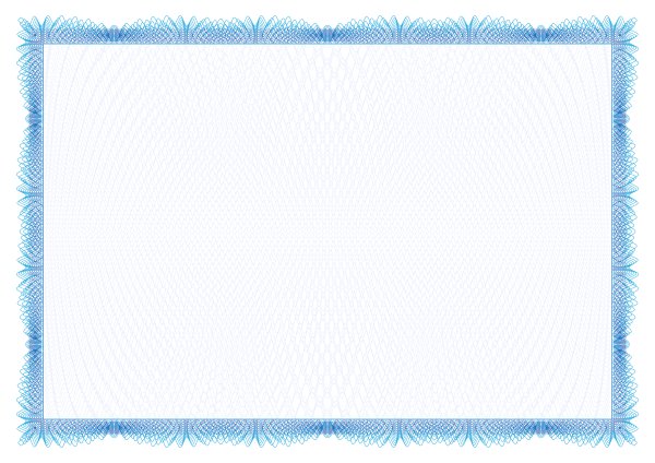 Рамка для сертификата горизонтальная