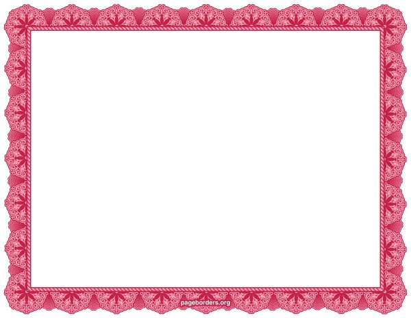 Рамка для сертификата