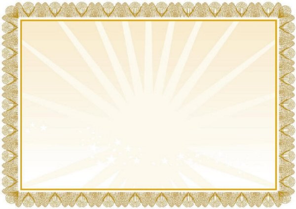 Рамка для грамоты горизонтальная