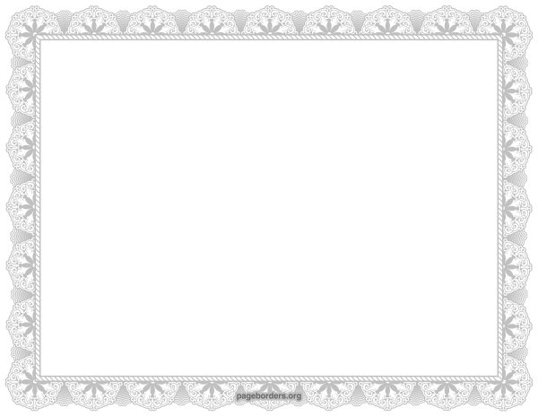 Рамка для сертификата горизонтальная