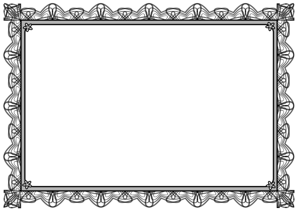 Векторные рамки для сертификатов