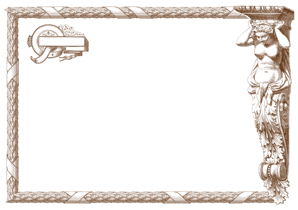 Рамка в греческом стиле