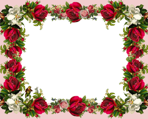 Рамка с цветочками