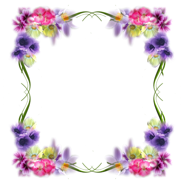 Цветочная рамка