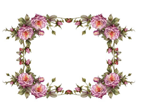 Цветочная рамка