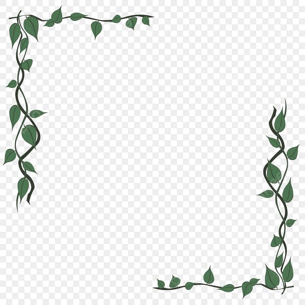 Рамка веточки