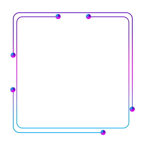 Рамка квадратная с закругленными углами