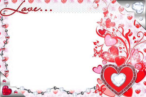 Романтичная рамка