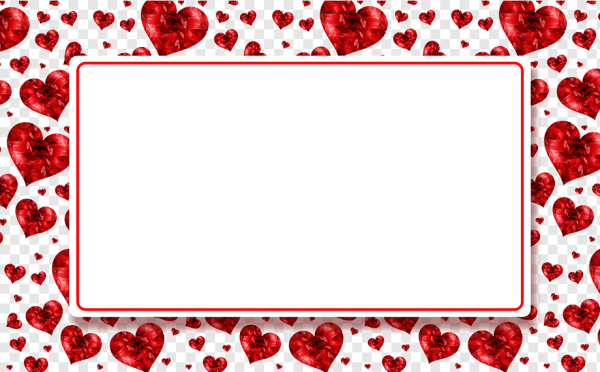 Рамочка с сердечками