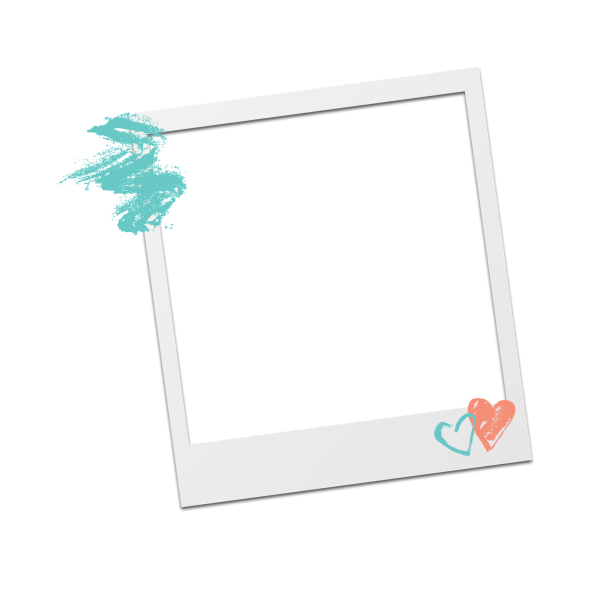 Полароидные рамки на прозрачном фоне