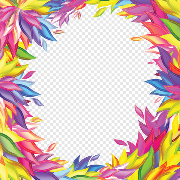 Красивые яркие рамки