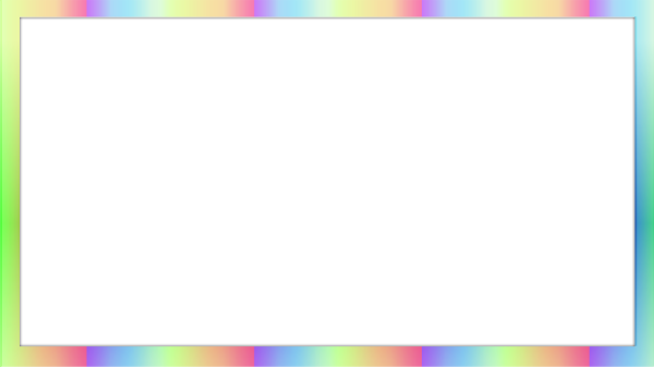 Радужная рамка