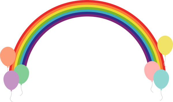 Фоторамка Радуга