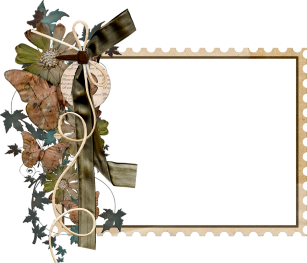 Мужские рамочки на прозрачном фоне