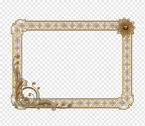 Винтажные рамки горизонтальные