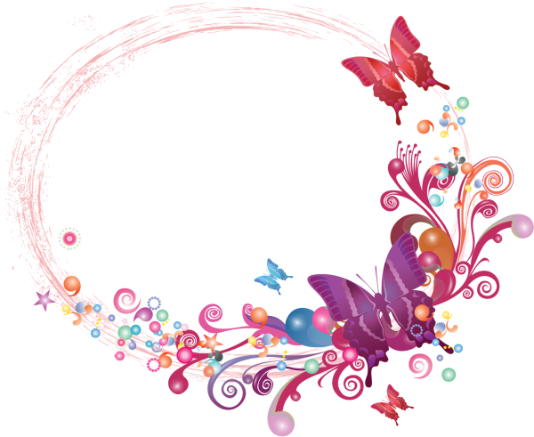 Рамка "бабочка"