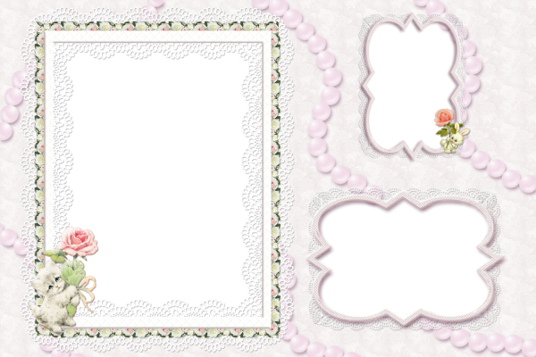 Детские рамки нежные