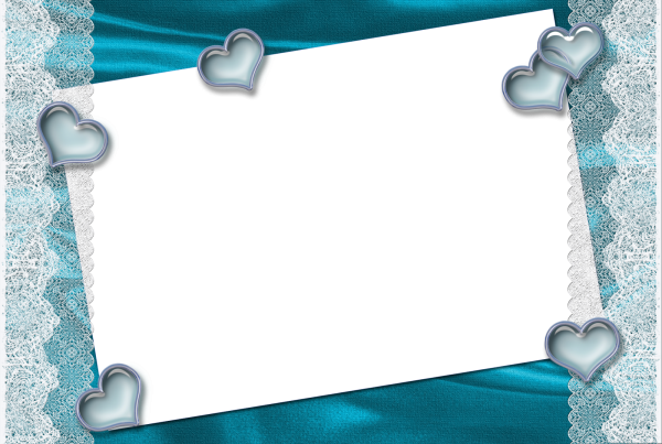 Романтическая рамка для текста