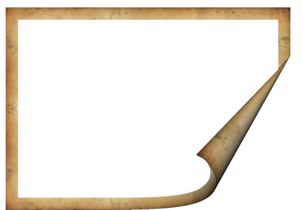 Рамка с загнутыми краями