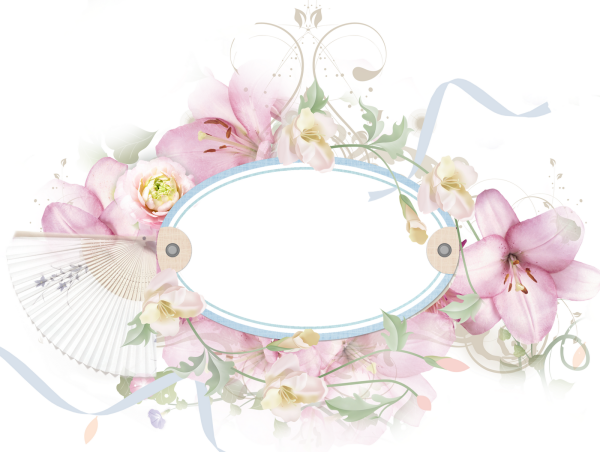 Нежная Цветочная рамка