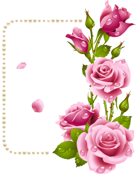 Рамка цветы