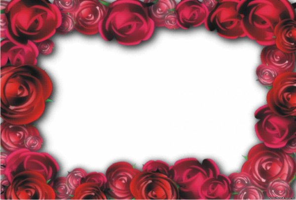 Рамка красного цвета