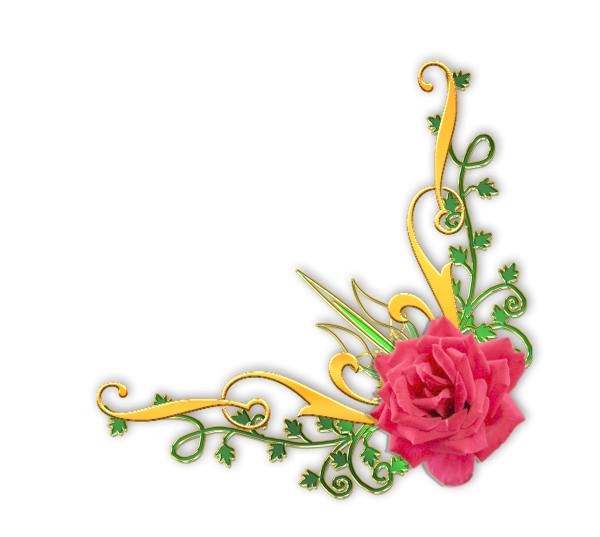 Угловая рамка для текста