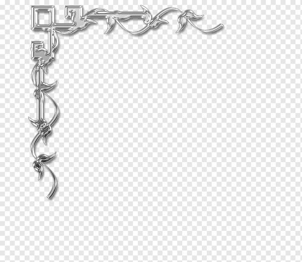 Угловая рамка для текста