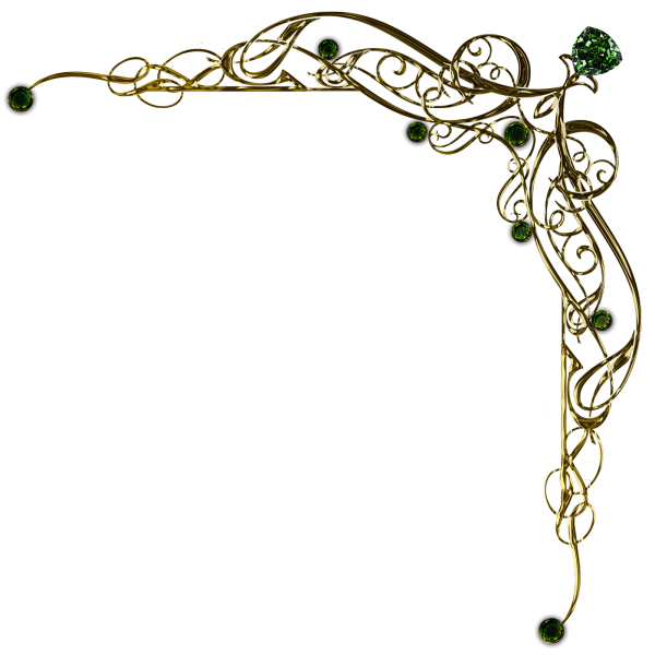 Угловые рамки без фона