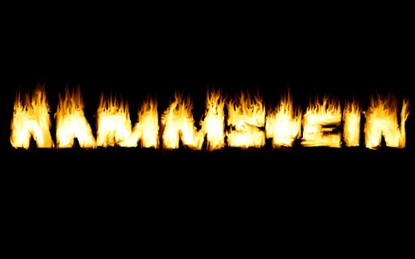 Rammstein надпись