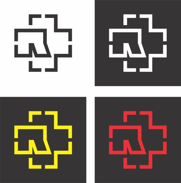 Наклейки-Стикеры рамштайн