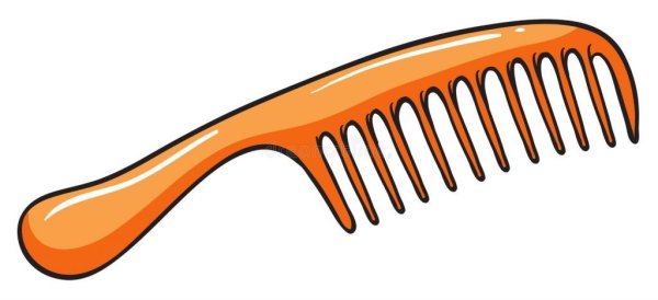 Расческа мультяшная детская