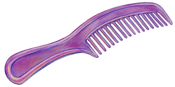 Расческа мультяшная