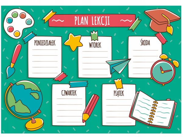 Расписание уроков пятидневка