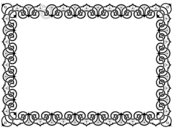 Рамка узор