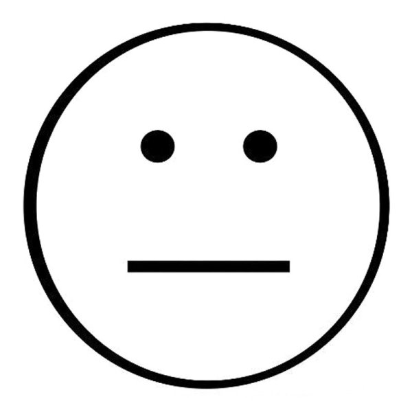 Смайлик без эмоций