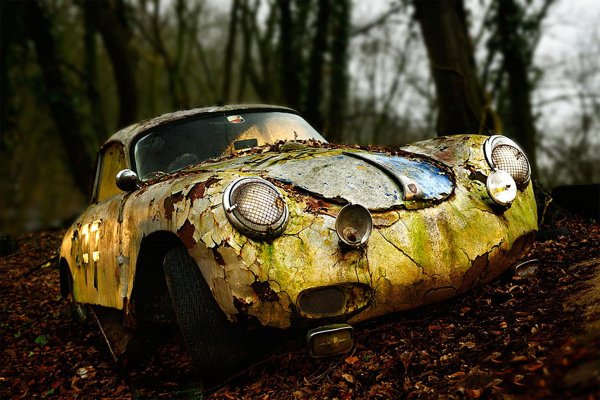Rusty Porsche 356