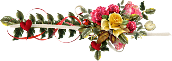 Разделитель цветы