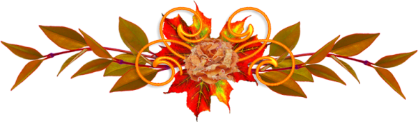 Надпись осенний букет