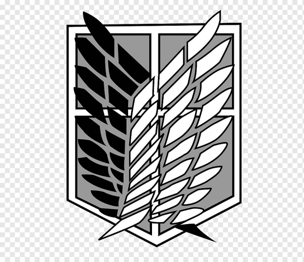 Атака титанов знак развед корпуса